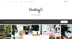 Desktop Screenshot of christingc.com